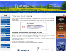 Tablet Screenshot of festsanger.info